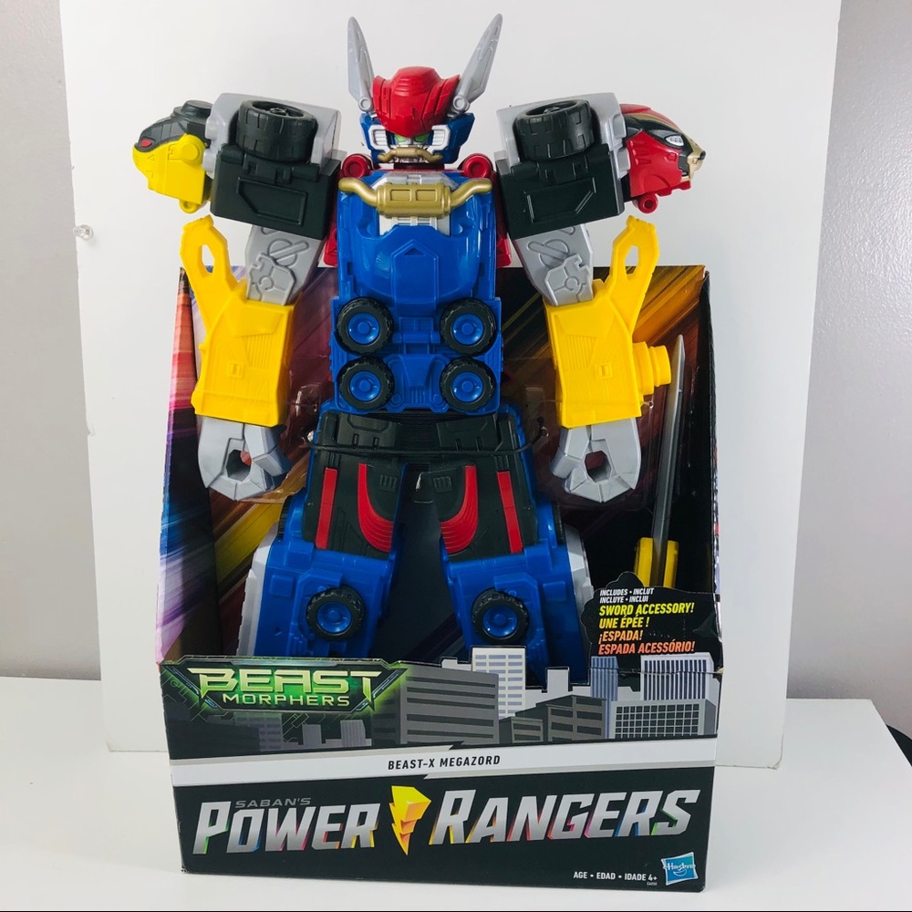Power Rangers Beast Morphers Beast-X Megazord 20” Tall New